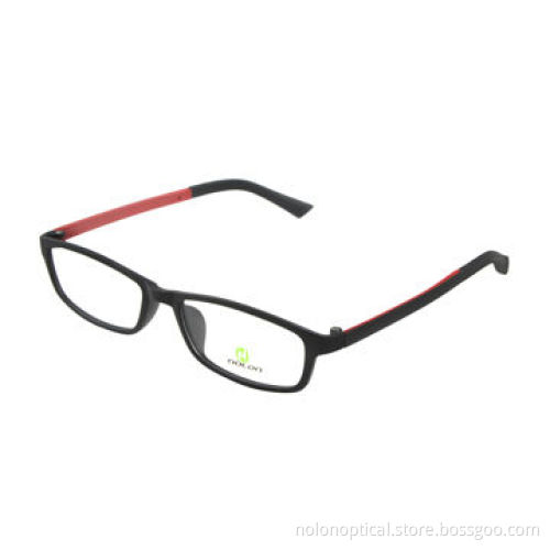 2014 high quality designer ultem optical frames in black with green